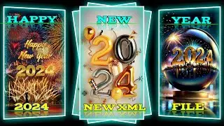 HAPPY NEW YEAR🧑‍🎄2024✨🎀।। TREND XML FILE 🎟️🥀।। XML BY @MDSTATUSBOY. #xml_file #viral#new