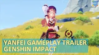 Yanfei Gameplay Trailer Character Demo - Genshin Impact