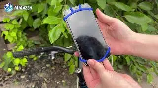 Держатель универсальный для телефона на велосипед / мотоцикла / коляску (4-6") / Mirazen