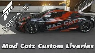 Forza 5 | Mad Catz Custom Liveries - Nissan Fairlady Z, GTR and McLaren P1