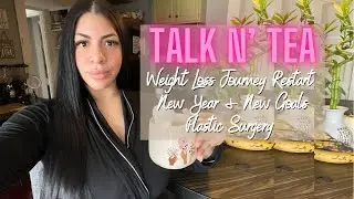 TALK & TEA| Restarting My Weight Loss Journey, Goals For 2022, Plastic Surgery & more.