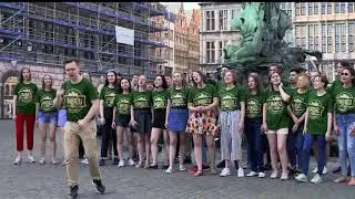 Флешмоб Хора МГИМО PROXENOS в Антверпене!