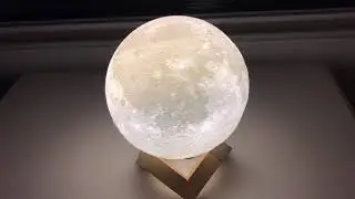 Use our 3D Printing Moon Light Lamp to Add Magic to Every Toom at Night.