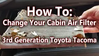 How to Change Your Cabin Air Filter | Toyota Tacoma | Easy Maintenance