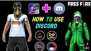 How To Use Discord in Free fire ||free fire discover server || Use Discord Free Fire And Pubg