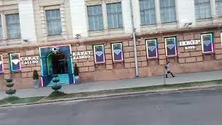Трамвайный маршрут 1 Минска от Парка Горького до Зелёного луга.