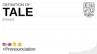 TALE meaning, definition & pronunciation | What is TALE? | How to say TALE