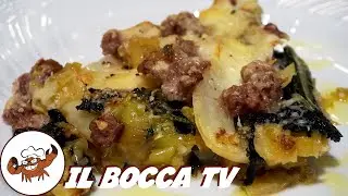 852 - Patate annegate porri salsiccia e cavolo nero, se lo assaggi ne vai fiero! (contorno facile)