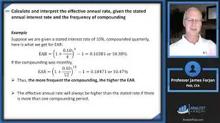 The Time Value of Money (2021 Level I CFA® Exam – Reading 6)