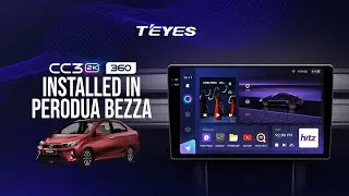 Supercharge Your Perodua Bezza with the Feature-Packed Teyes CC3 2K, 360 Version !
