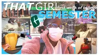 first week of college *in-person*| spring semester @ uncc | It'sElise