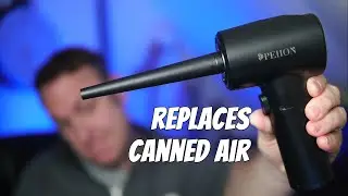 PEIION Compressed Air Duster Review - Electric Air for Keyboards and Computers
