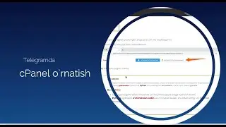 Installing Telegram in cPanel