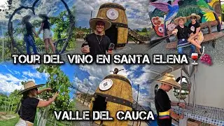 UVA🍇 and WINE Tour in PARADISE LAND Santa Elena Valle del Cauca🍷