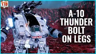 INSANE 38 DPS ROTARY AUTOCANNON FIREPOWER! - Stone Rhino - German Mechgineering #1054 MWO