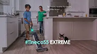 So many rooms to clean, so little time? 🙋🏻‍ Use #TinecoS5 EXTREME instead!