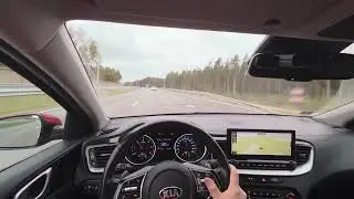 KIA C'eed POV drive