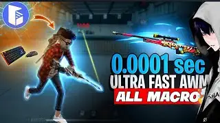 GG Mouse Pro Macro Settings 👽 | AWM Top 3 MACROS 🔥 | GG Mouse Pro All Macro ‪@UnGraduateGamer‬ 