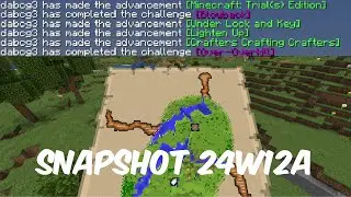 Mojang cooked and I approve (24w12a)
