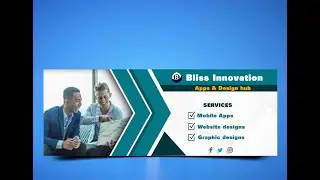 How to create responsive facebook cover | facebook banner design in photoshop | Photoshop tutorials