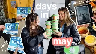 VLOG: book club, family taste tests & hosting prep (my first time!)!