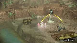 Pikmin 3 Hack - 5 Captains and Water Enemies on Land