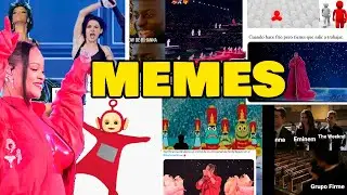Memes del show medio tiempo de RIHANNA | Super Bowl LVll