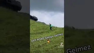 offroad yaparken feci kaza - araç defalarca takla attı