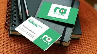 Business card design in Photoshop tutorial