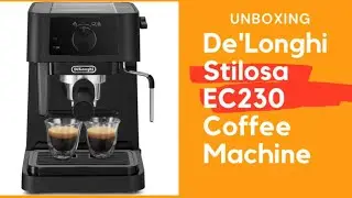 De'Longhi Stilosa EC230.BK Espresso Coffee Machine (Black) | RIunboxing