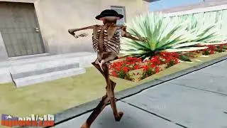Skeleton Attack Meme 720p