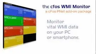 cFos WMI Monitor, a cFos PNet add-on package