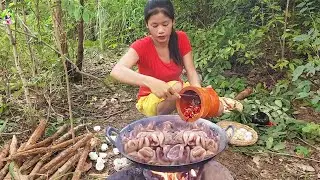Cooking Pork Stomach with spicy recipe & Yummy Delicious + 5 more Cooking Videos