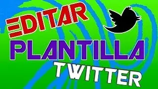 Editar plantilla twitter