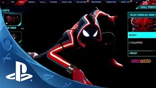 Все Костюмы И Как Они Выглядят Spider-Man Miles Morales Ps5, Ps4