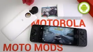 Moto Mods Polaroid, gamepad, and 360° camera: our review