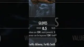 Loop this shit and get 124% forty potions and smithing #skyrimae #theelderscrolls
