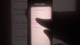 How To Turn On/Off Unknown Caller Id On Samsung | Private Number