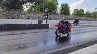 Milan Dragway 2020 Bandit vs Cbr 600