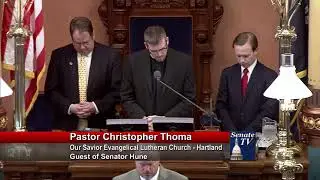 Thoma Prayer before the Michigan Senate - 4-19-2016