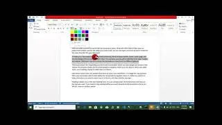 Vertical Selection in Microsoft Word