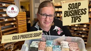 Ideas for storing cold process soap