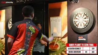 LEIGHTON 'BOOM BOOM' BENNETT 9 DART FINISH - DARTS PLANET TV TOURNAMENT