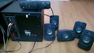 Sửa Logitech Z906 nguồn cháy đen, mục viền loa tay, liệt nút bấm control - Hồi sinh từ cõi ch.ết