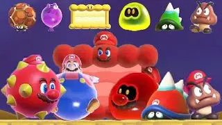 Super Mario Bros Wonder - All Wonder Flower Transformations