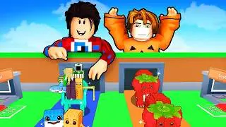 😱Maximum Luck on TWO CONVEYORS on the ADMIN SERVER in Steal a Brainrot..