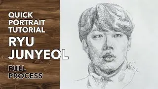 Quick portrait tutorial (Vietnamese audio) - Quick portrait drawing tutorial | kaorumap
