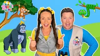 Old MacDonald Had A Zoo | Kids Songs & Nursery Rhymes | ZinniPops| Toddler & Baby Learning