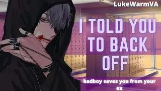ASMR Tsundere Bad Boy protects you from Bullies