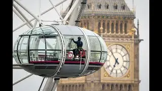 Amazing Views of London from the LONDON EYE